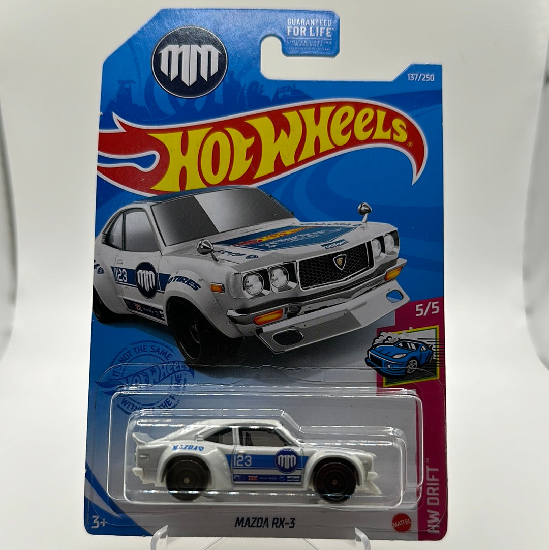 Mazda RX-3 *STH* Super Treasure Hunt (HW Drift) 5/5 Hotwheels Mainline 137/250