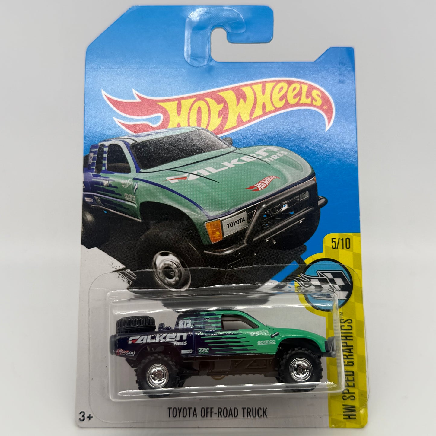 Toyota Off-Road Truck Falken *STH* Super Treasure Hunt - HW Speed Graphics 5/10 Hotwheels Mainline