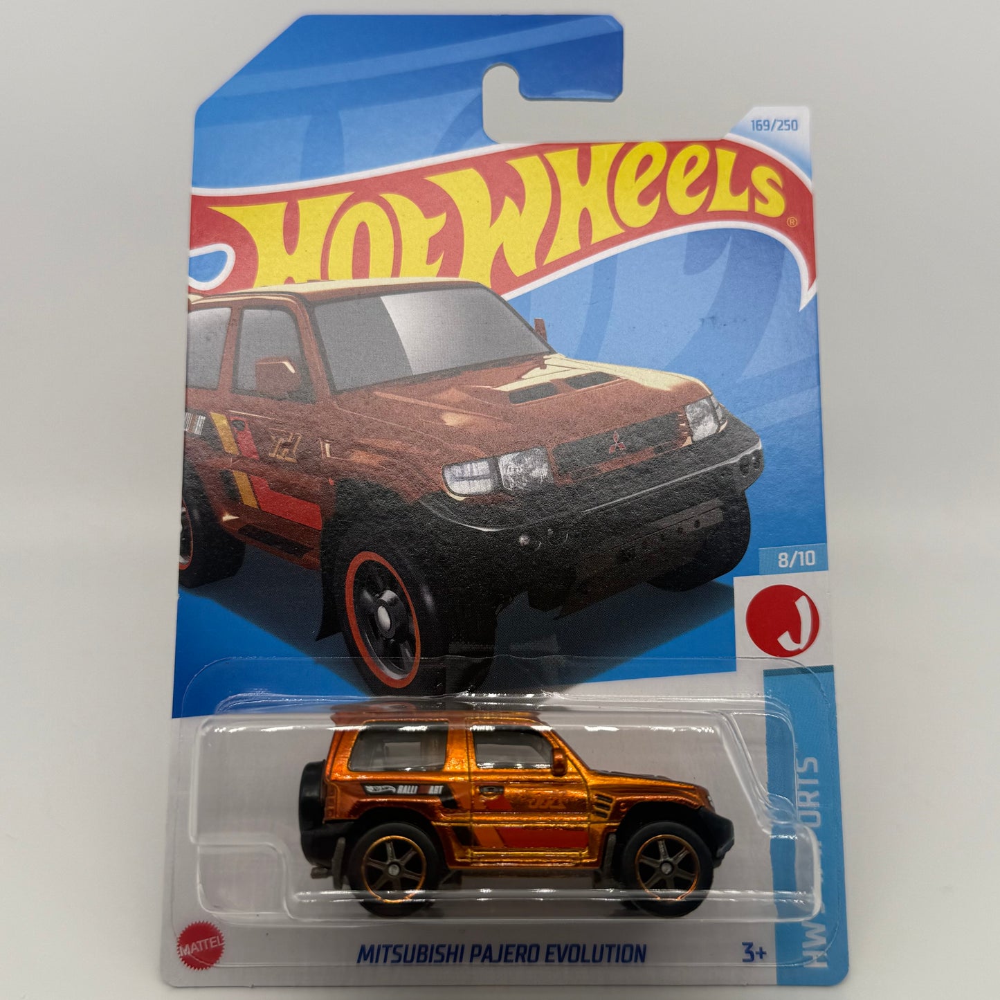 Mitsubishi Pajero Evolution *STH* Super Treasure Hunt - HW J Imports Hotwheels Mainline 169/250