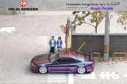 Nissan Skyline R33 GTR Nismo 400R (Magic Purple) - LIMITED TO 999pcs Focal Horizon