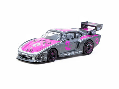 PORSCHE 935 K3V BISIMOTO #46 (GREY/PINK) TARMAC WORKS 1:64