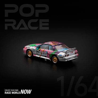 Nissan Skyline GT-R R32 #22 Group A - POP RACE 1:64