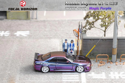 Nissan Skyline R33 GTR Nismo 400R (Magic Purple) - LIMITED TO 999pcs Focal Horizon