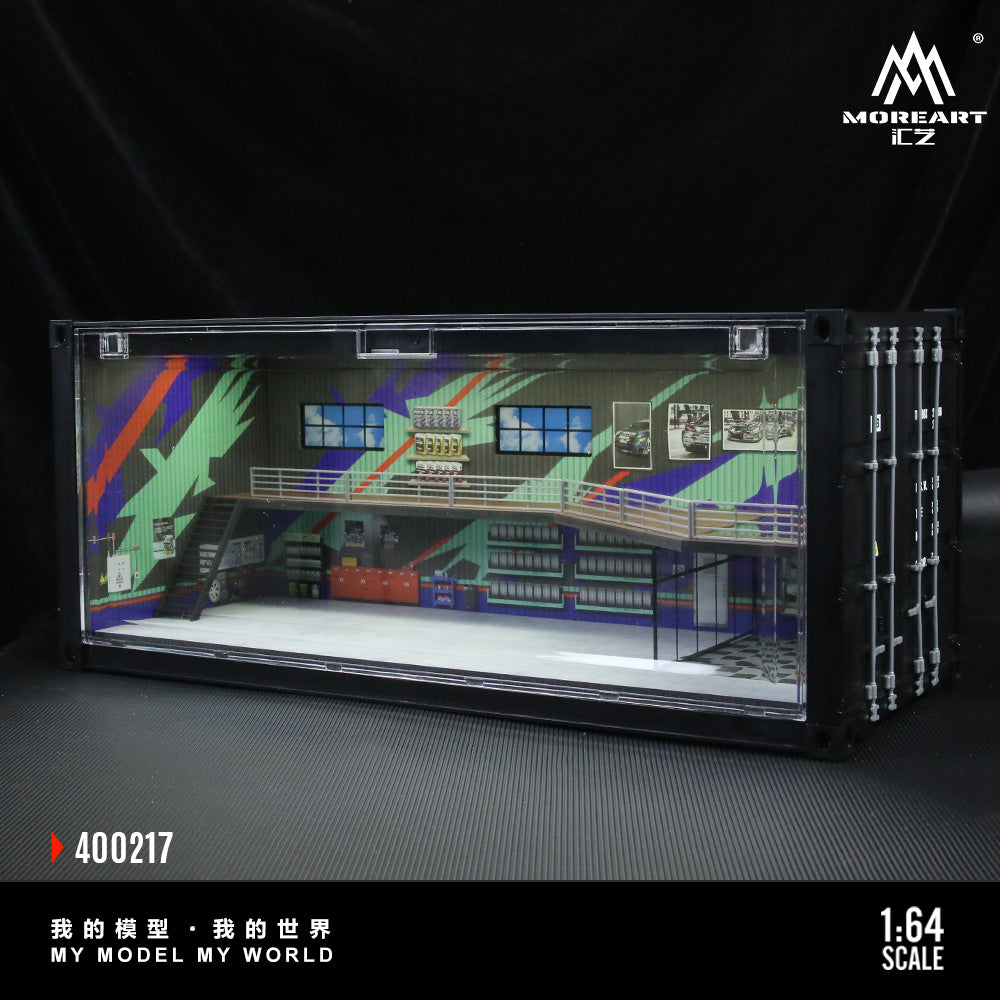 HKS Repair Shop Container - Morearts 1:64