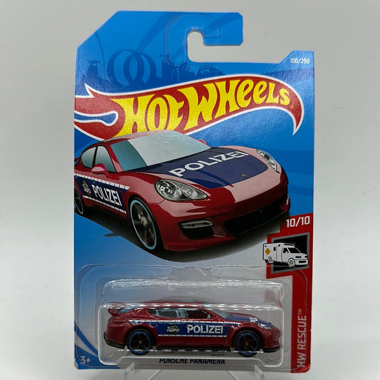 Porsche Panamera HW Rescue 10/10 Hotwheels 100/250 Mainline 1:64