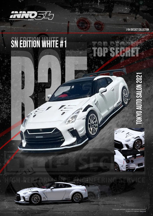 Nissan GT-R (R35) “TOP SECRET” Tokyo Auto Salon 2021 INNO64