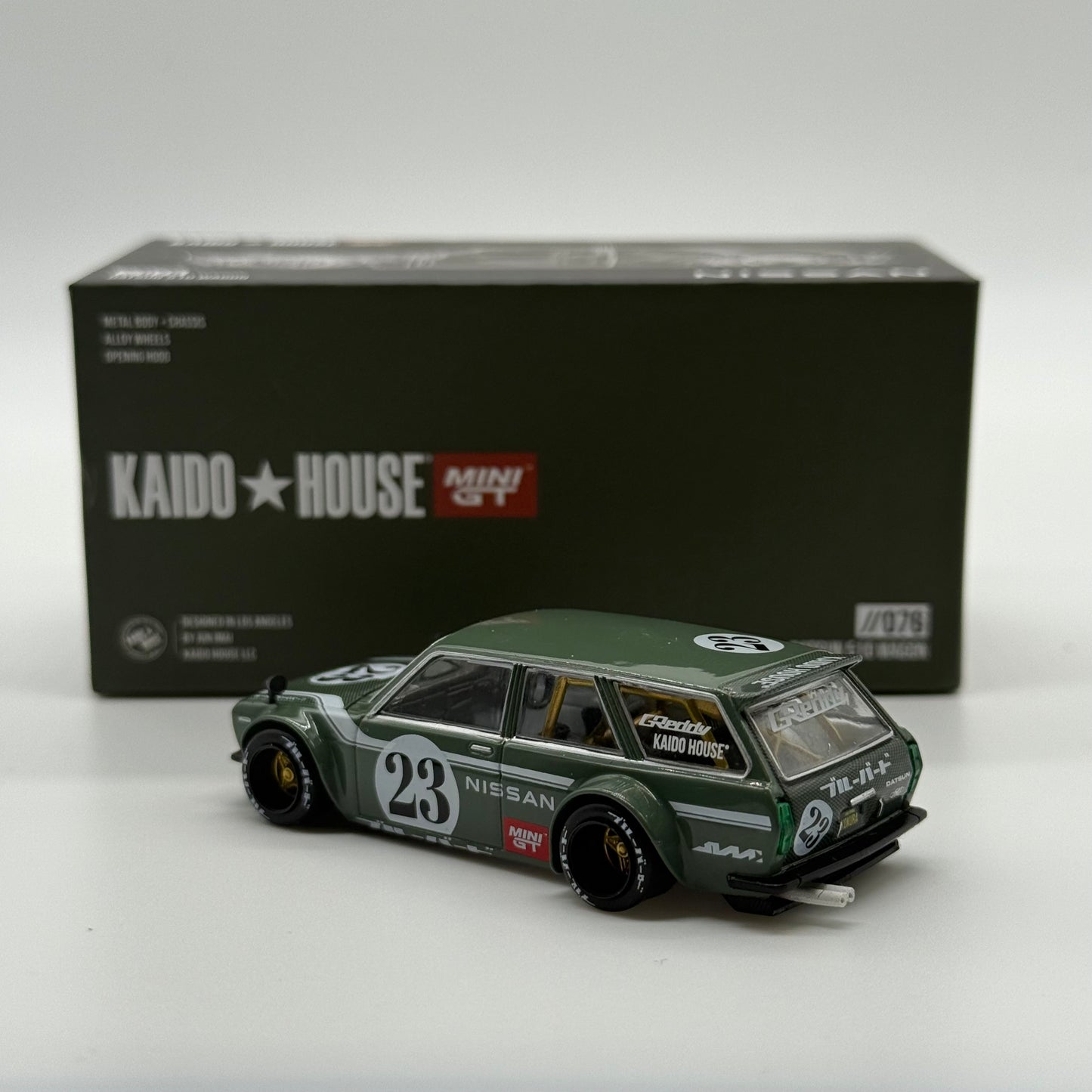Datsun 510 Wagon //076 Kaido House x MiniGT *Opened*