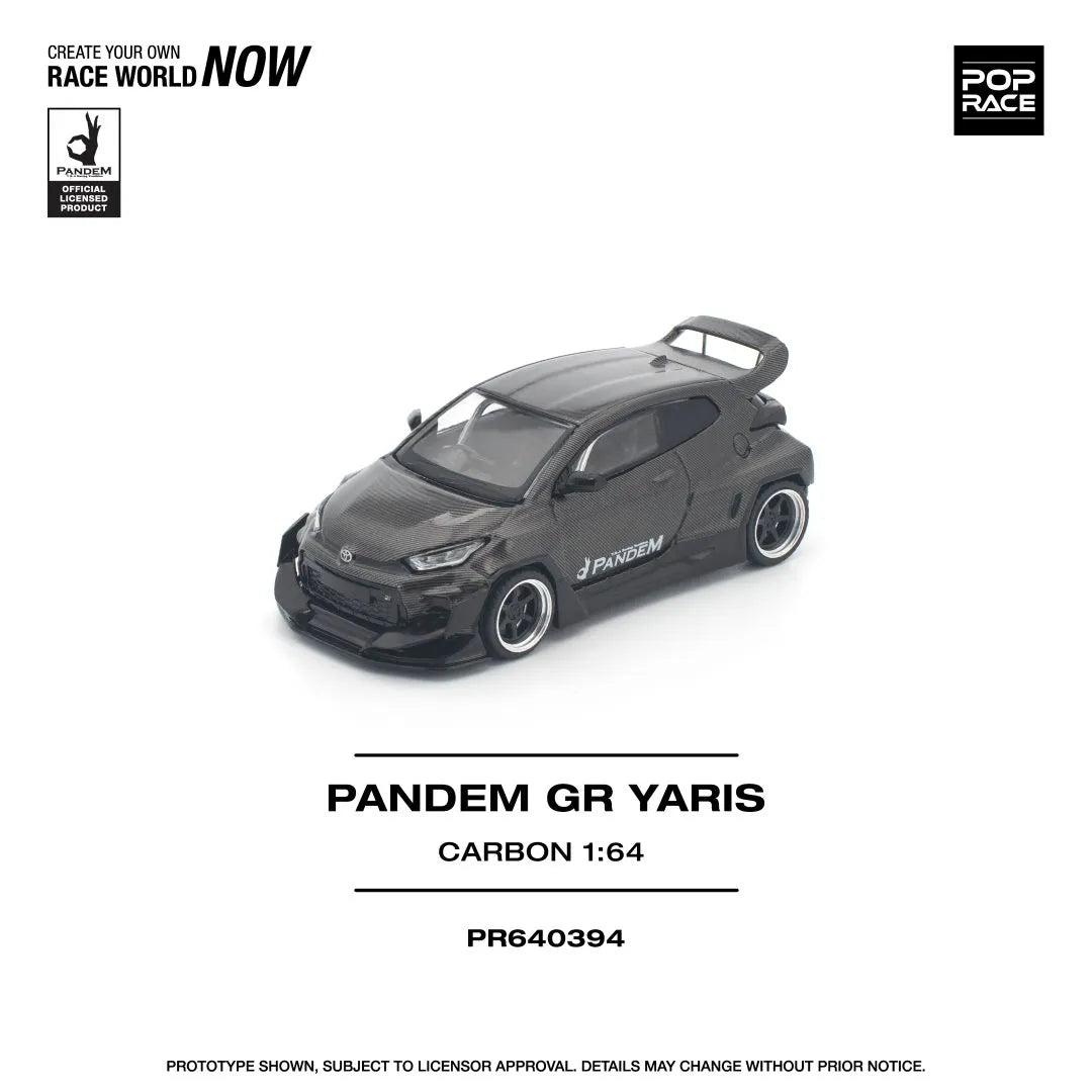 Pandem Toyota GR Yaris Carbon Edition POP RACE PR64-0394
