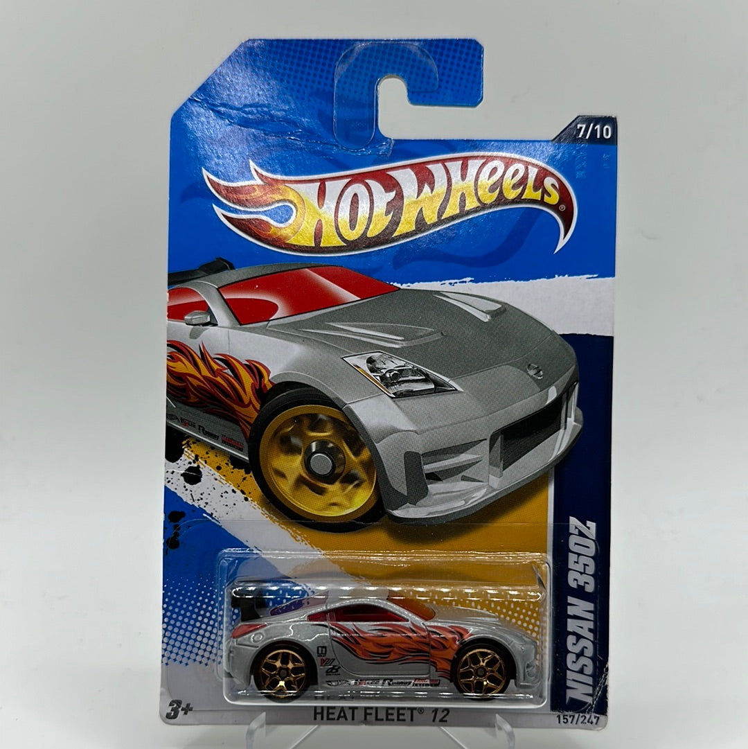 Nissan 350Z Heat Fleet 12 Hotwheels 7/10 Mainline 1:64