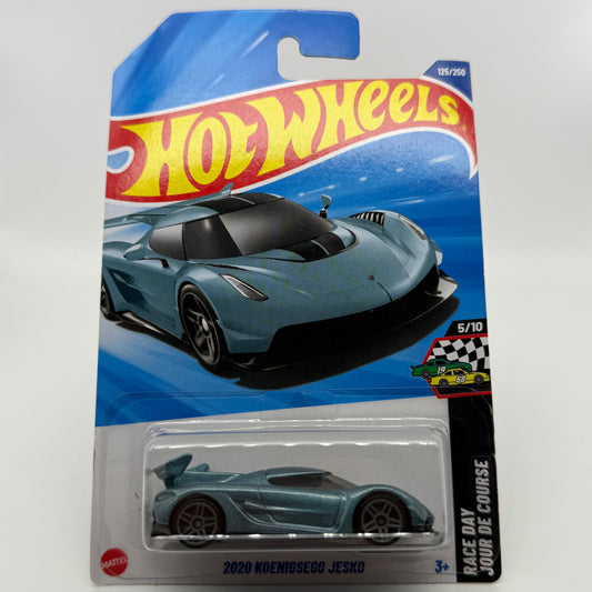 2020 Koenisegg Jesko - Race Day 5/10 Hotwheels Mainline 125/250