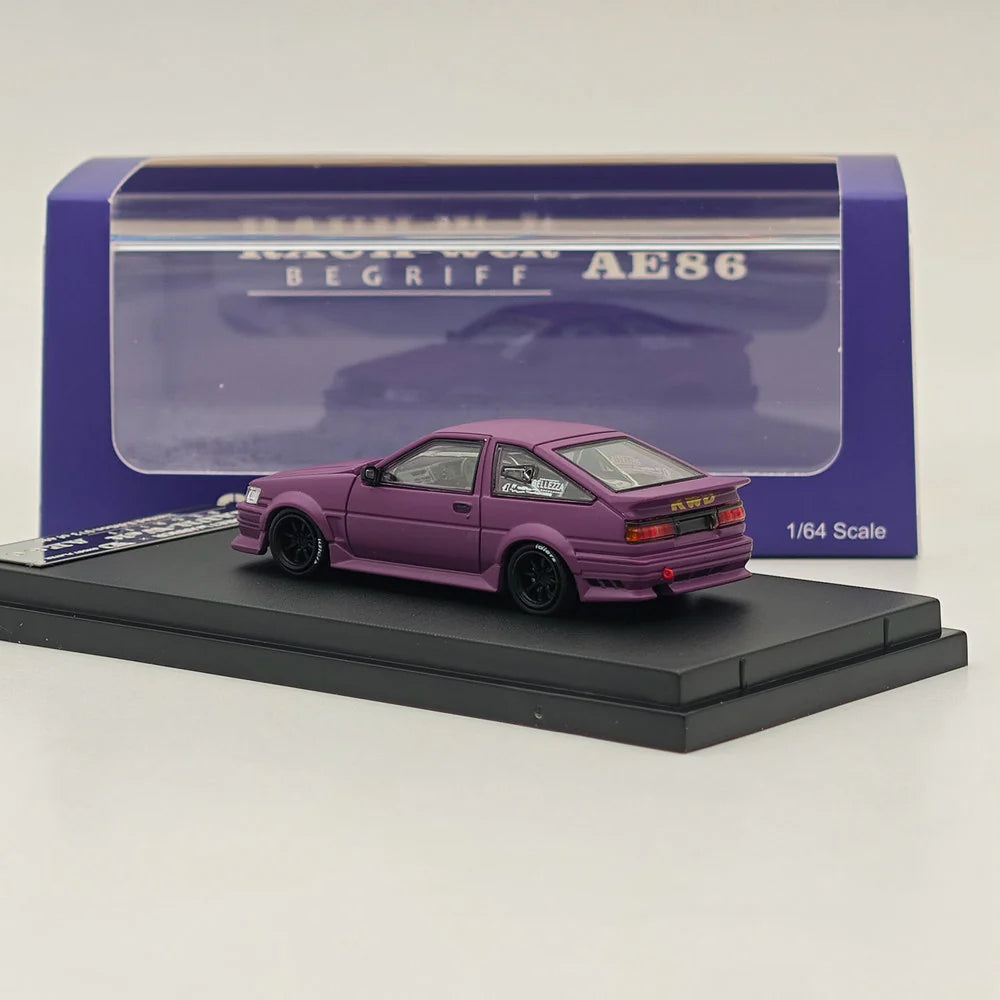 Toyota AE86 Trueno RWB Purple “Limited to 499pcs* SW 1:64