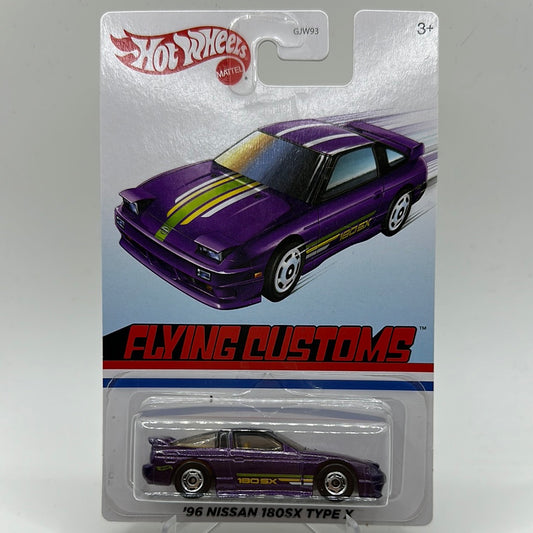 ‘96 Nissan 180SX TYPE X - Flying Customs Hotwheels Mainline 1:64