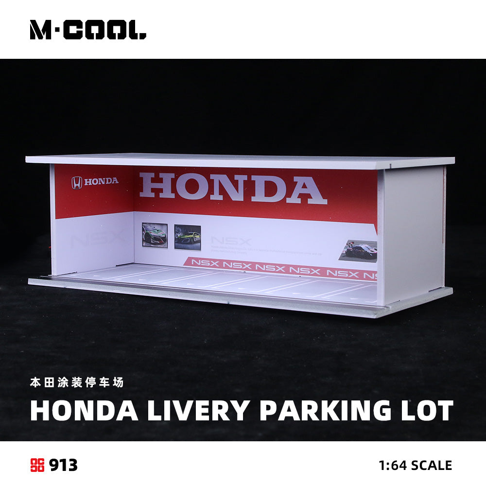 Honda Parking Stackable Diorama w/ LED Lights 1:64 Scale