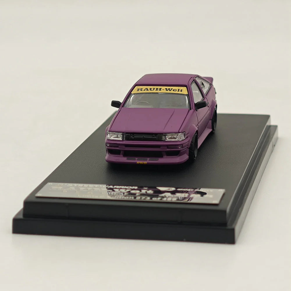 Toyota AE86 Trueno RWB Purple “Limited to 499pcs* SW 1:64