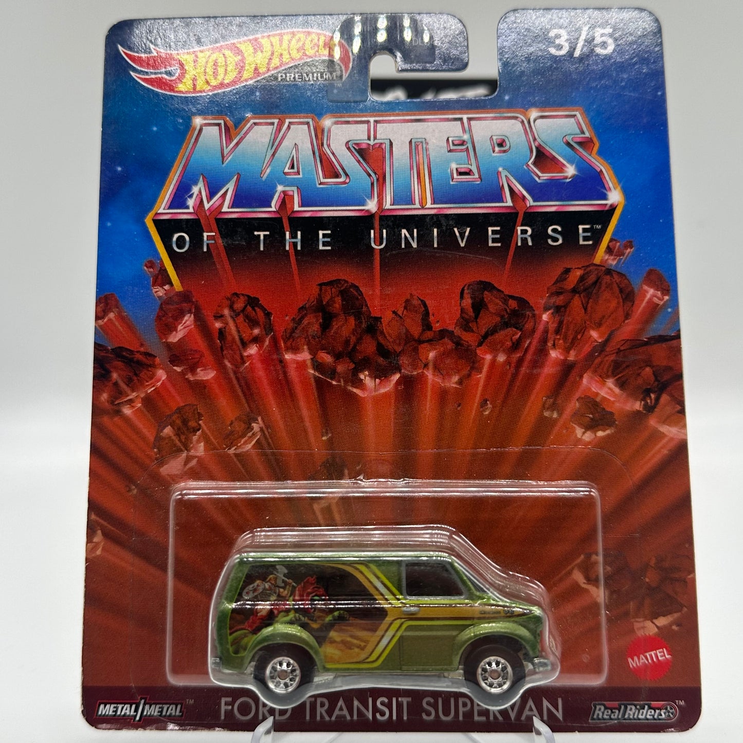 Ford Transit Supervan - MASTERS OF THE UNIVERSE 3/5 Hotwheels Premium POP CULTURE