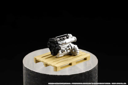 HONDA CIVIC (EG6) SIR Ⅱ W/ENGINE DISPLAY (CAPTIVA BLUE) HOBBY JAPAN 1:64