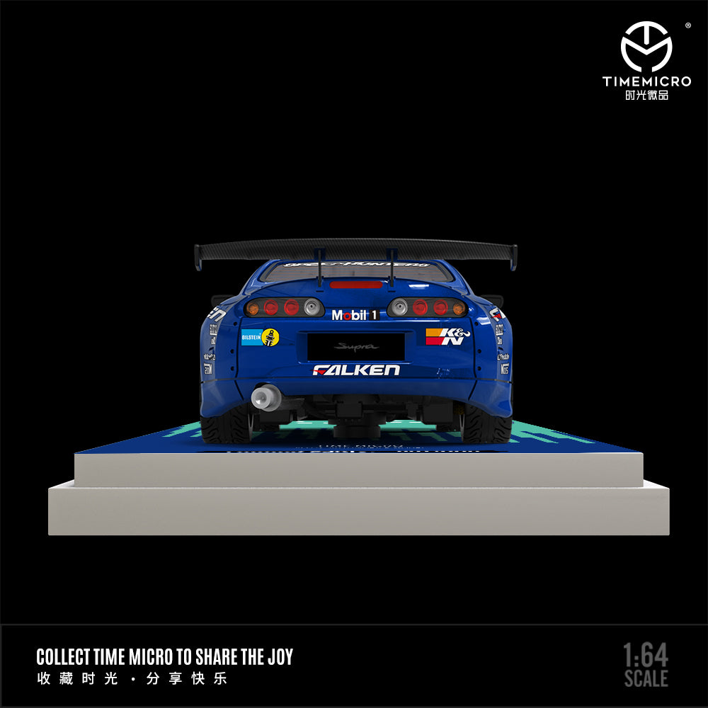 Toyota Supra A80Z FALKEN - *LIMITED TO 999pcs* TimeMicro 1:64