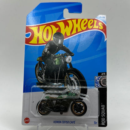 Honda CB750 Cafe Rod Squad 2/5 Hotwheels 49/250 Mainline