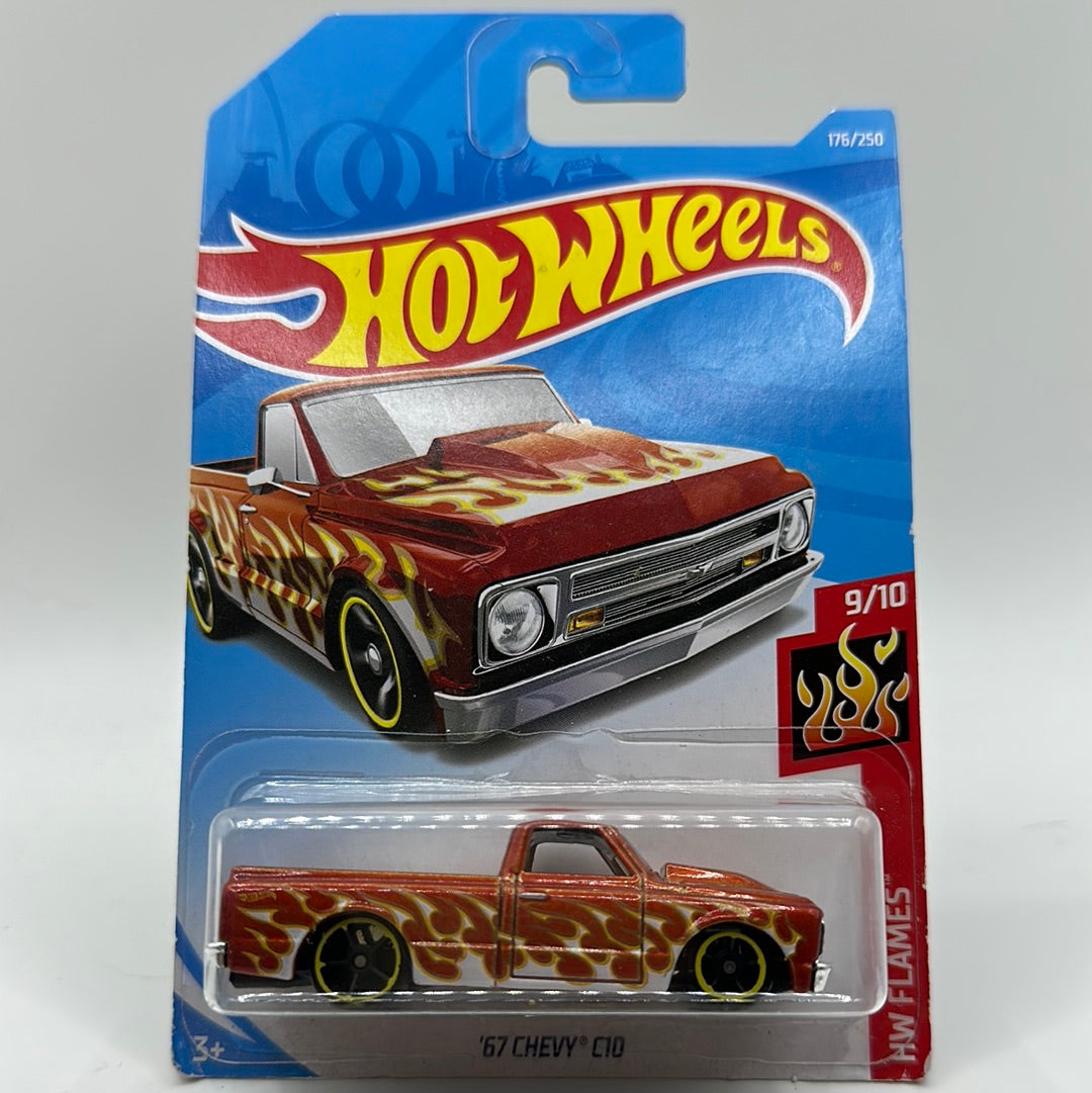 ‘67 Chevy C10 - HW Flames 6/10 Hotwheels Mainline 176/250