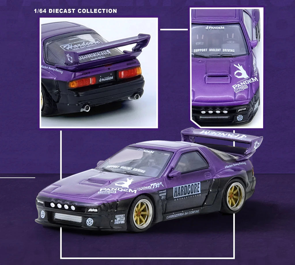 MAZDA RX7 (FC3S) "PANDEM AERO" WIDEBODY KIT (PURPLE) INNO64