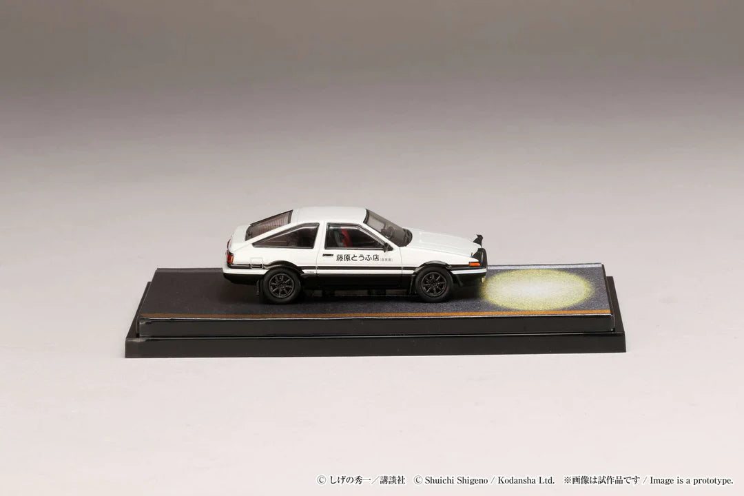 Toyota SPRINTER TRUENO (AE86) / INITIAL D Engine Mounted  - Hobby Japan 1:64