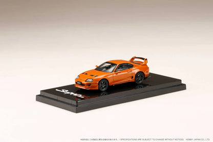 TOYOTA SUPRA RZ (A80) JDM STYLE (ORANGE) HOBBY JAPAN 1:64