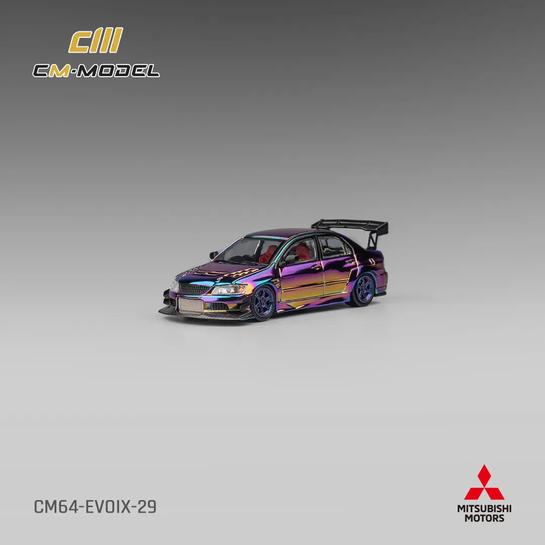 Mitsubishi Lancer Evo IX Widebody Chrome – CM64-Evoix-29