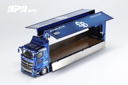 Liberty Walk LB-Trucks Mitsubishi Fuso Super Great Transporter LBWK - 2025 Foshan APA XPO - Limited to 800 Pieces GCD 1:64