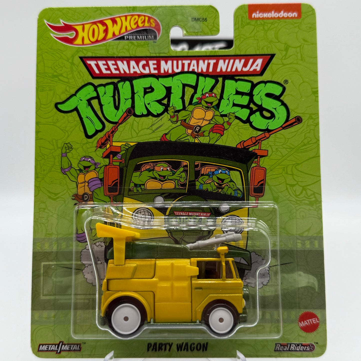 Party Wagon TMNT Teenage Mutant Ninja Turtles - Hotwheels Premium Pop Culture