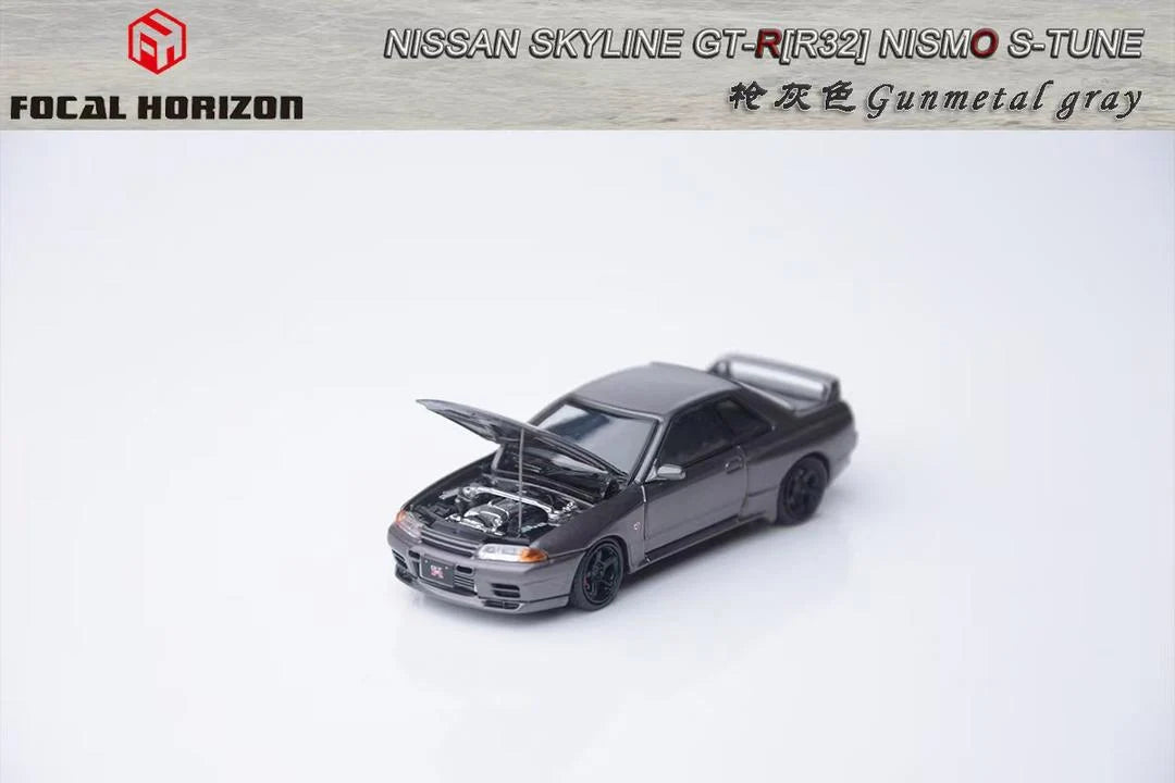 NISSAN SKYLINE GT-R R32 NISMO S-TUNE 3RD GEN - FOCAL HORIZON 1:64 LIMITED 666pcs