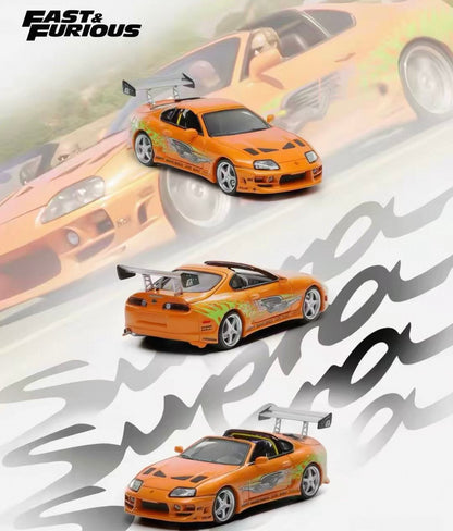 Toyota Supra A80 BOMEX Brian O'Conner (Removable top) *Limited to 999pcs* - FS 1:64
