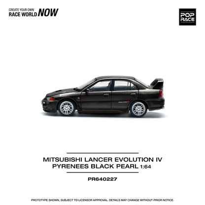Mitsubishi Lancer Evolution IV – Pyreness Black Pearl POP RACE