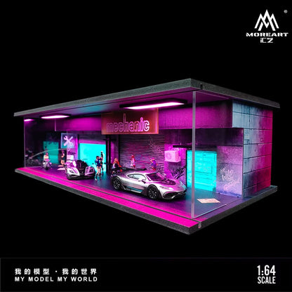 Cyberpunk 02 Light Version Assembly Scene - MoreArt