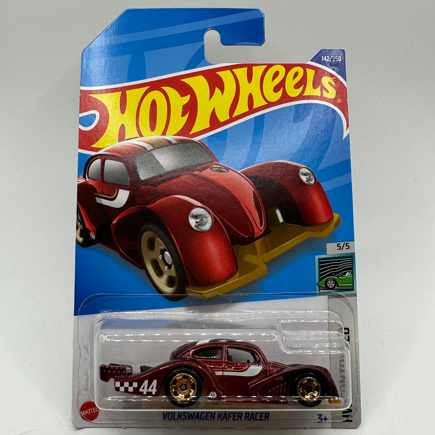 Volkswagen Kafer Racer HW Contoured 5/5 Hotwheels Mainline 142/250