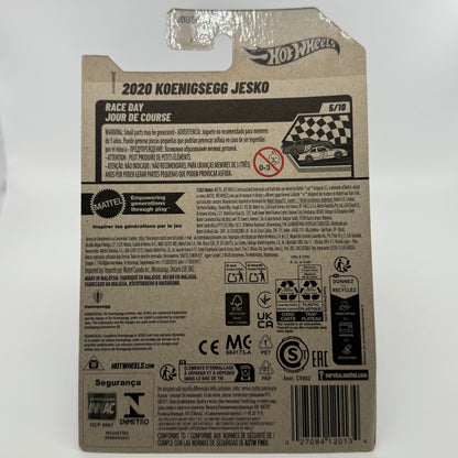 2020 Koenisegg Jesko - Race Day 5/10 Hotwheels Mainline 125/250