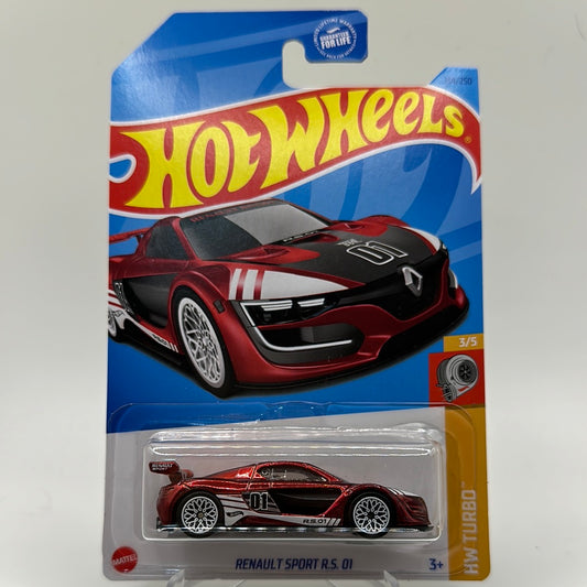 Renault Sport R.S. 01 *STH* Super Treasure Hunt (HW Turbo) 3/5 Hotwheels Mainline 134/250