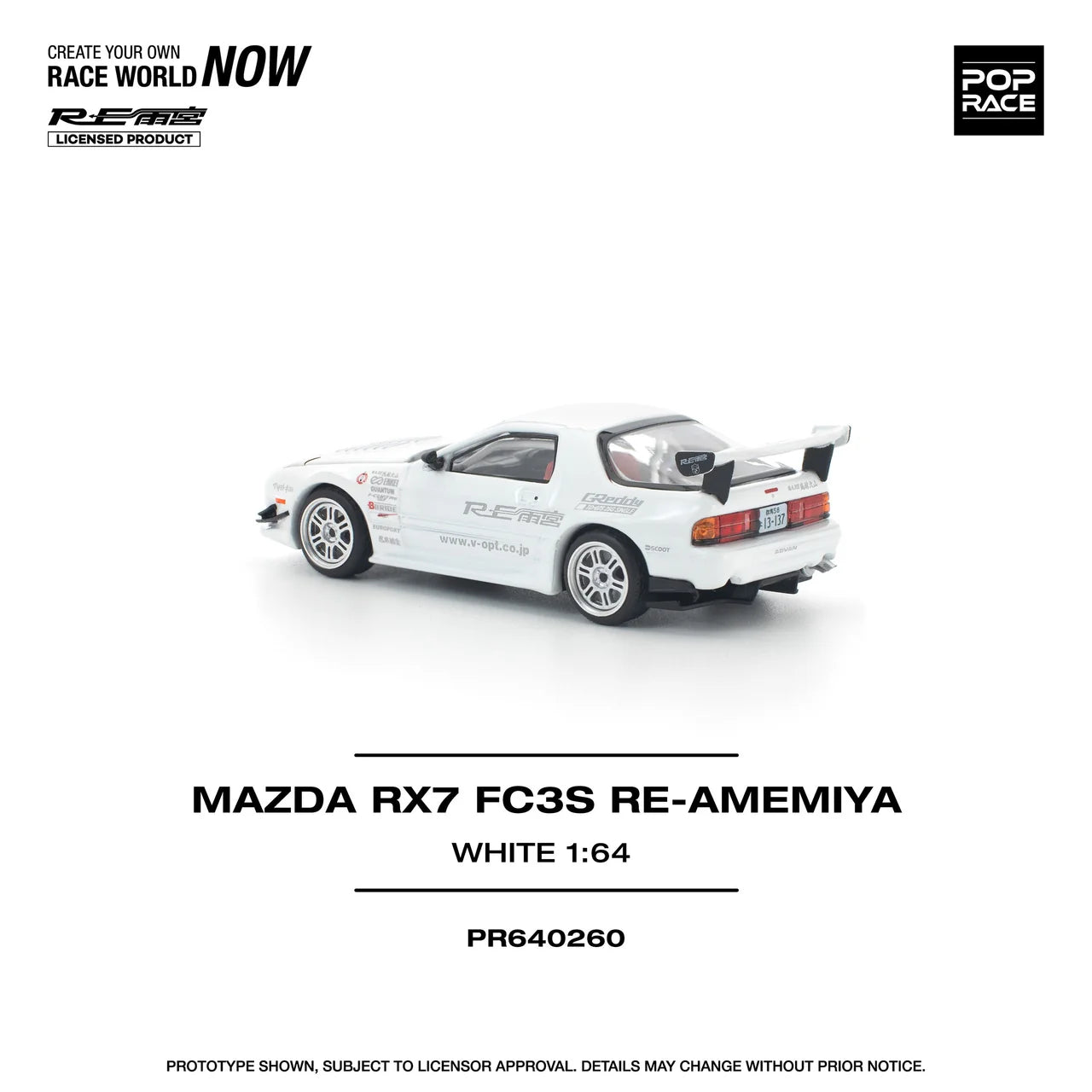 Mazda RX-7 FD3S RE-AMIMEYA Pop Race 1:64