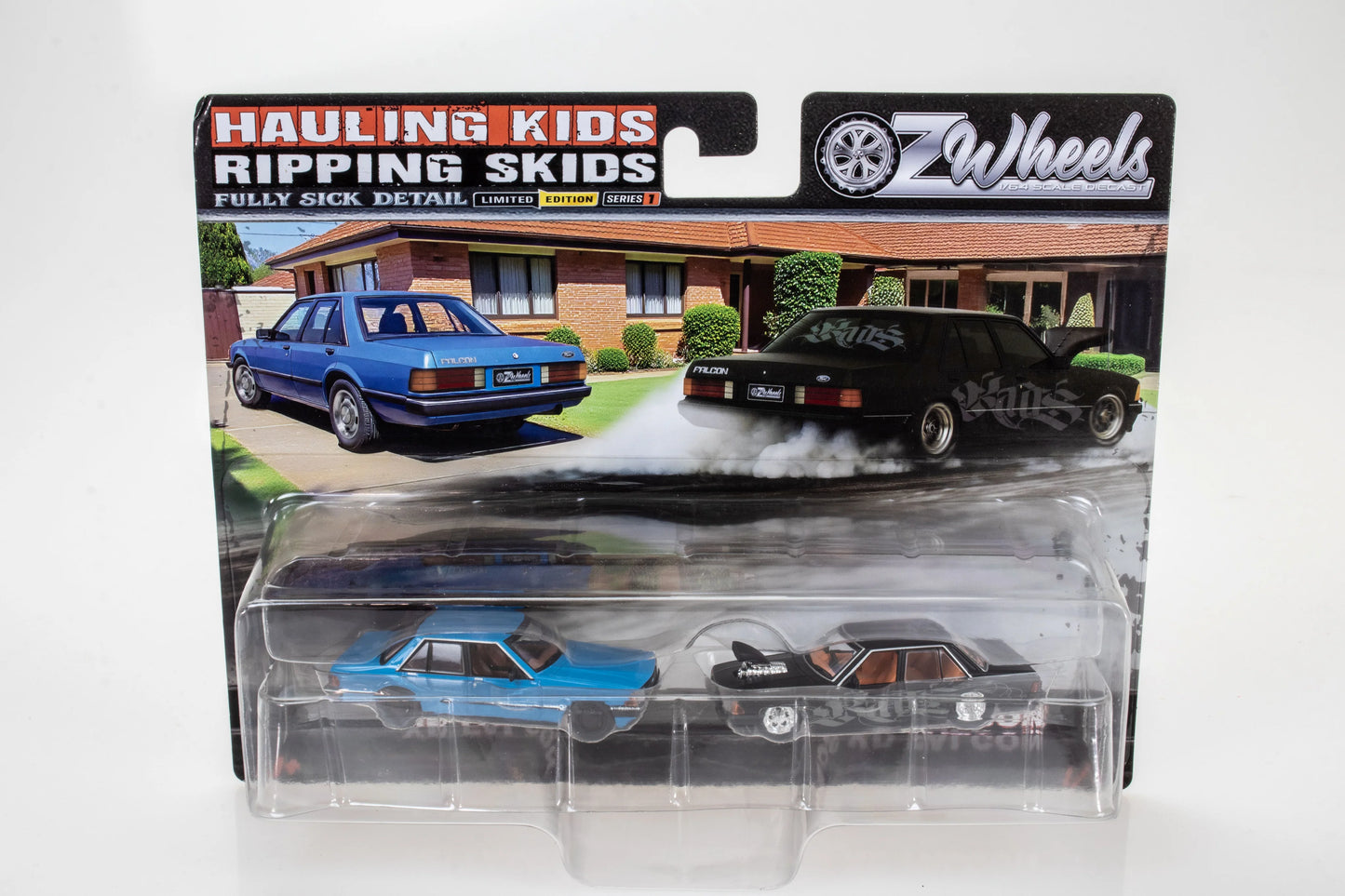 OZWHEELS FSD TWIN ASST - HAULING KIDS RIPPING SKIDS & RACING LEGENDS 1:64