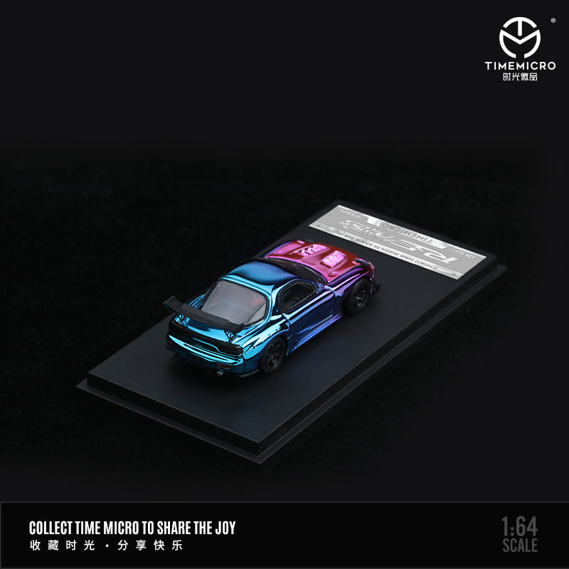 Mazda RX-7 Amemiya hood
version - (Electroplated blue pink) TimeMicro *LIMITED TO 999pcs)