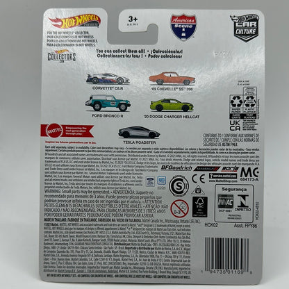 Tesla Roadster American Scene 5/5 Hotwheels Premium 1:64