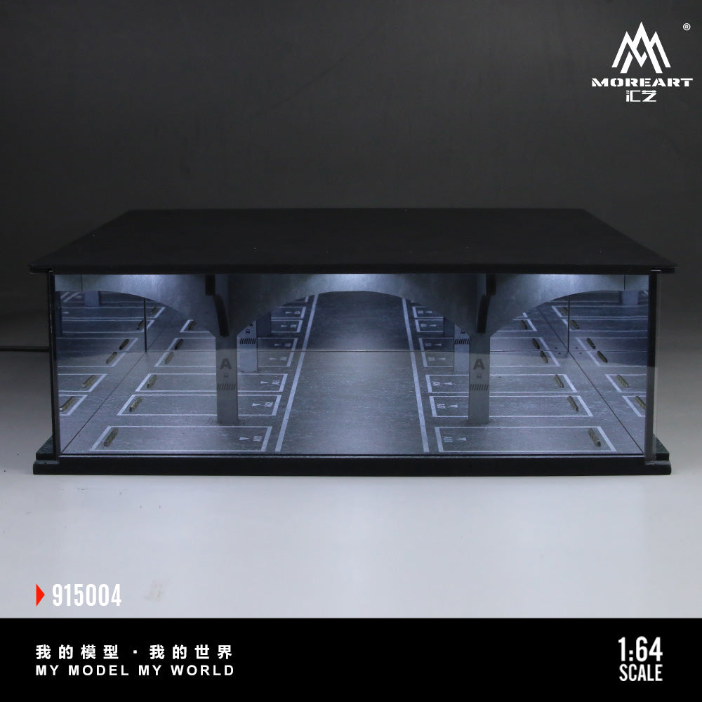 Underground Parking Garage - Morearts 1:64 w/Led Lights