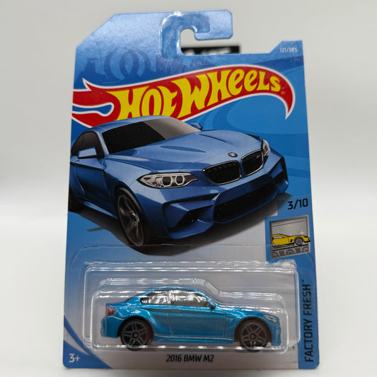2016 BMW M2 (Blue) - Factory Fresh 3/10 Hotwheels Mainline 121/365