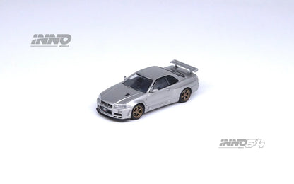 Nissan Skyline GT-R (R34) V-Spec II Silver – INNO64
