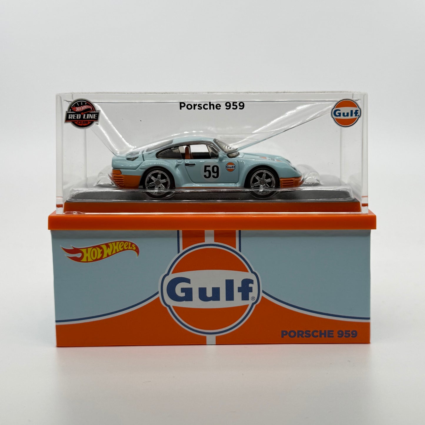 Porsche 959 GULF - RLC Red Line Club Hotwheels 1:64 *Unsealed*