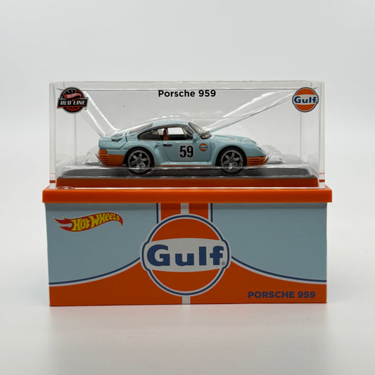 Porsche 959 GULF - RLC Red Line Club Hotwheels 1:64 *Unsealed*