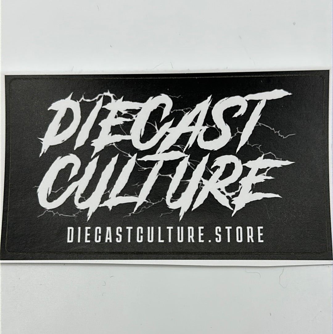 DIECAST CULTURE RECTANGLE STICKERS