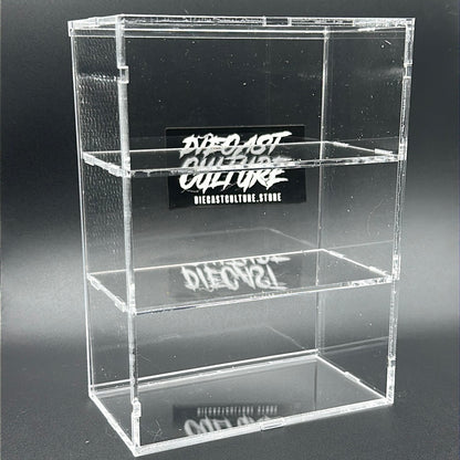 3 Layer Acrylic Display Case - Hotwheels RLC