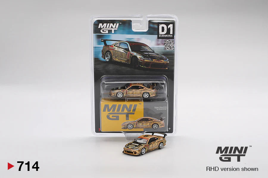 NISSAN SILVIA (S15) TOP SECRET D1GP MINI GT 1:64 MGT00714