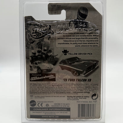 ‘73 Ford Falcon XB - Team Hotwheels TOP RIDES *Stickers Included*