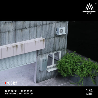 Factory Building C Diorama - MoreArt 1:64